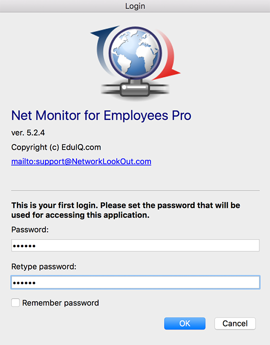 Configure Employee Monitoring Console on Mac OS X